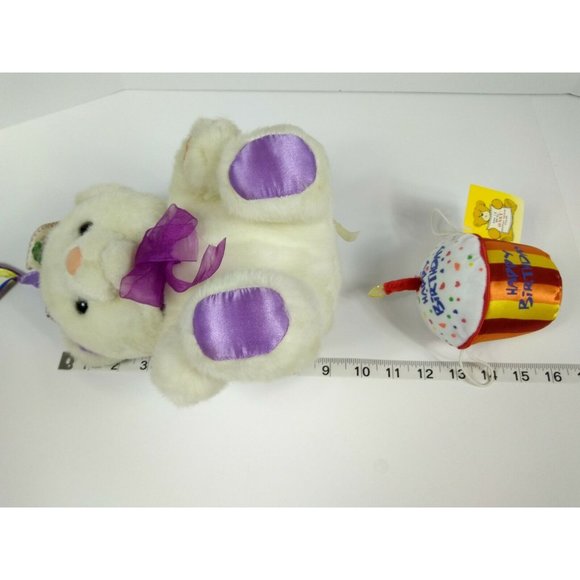 Animated Happy Birthday Bear 9" Plush + BABear workshop B-Day Cupcake Gift Decor - Picture 9 of 12